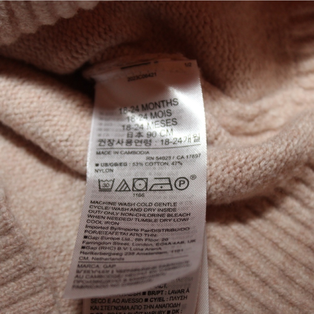 GAP Kids Toddler Girl Ruffle Sweater Bundle 18-24 months - Picture 4 of 10